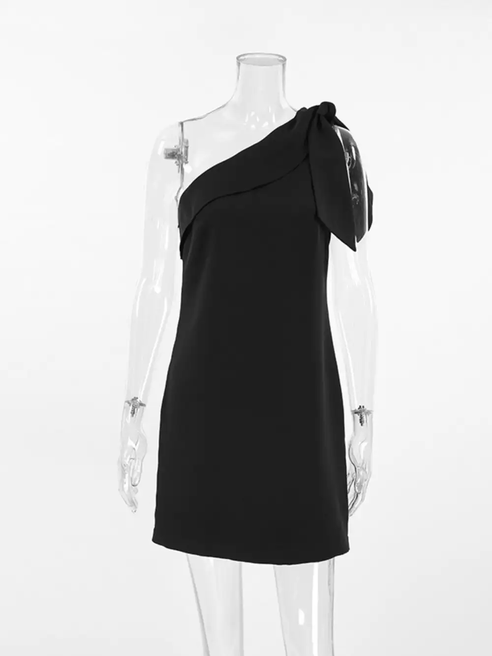 Soft Touch Shoulder Mini Dress
