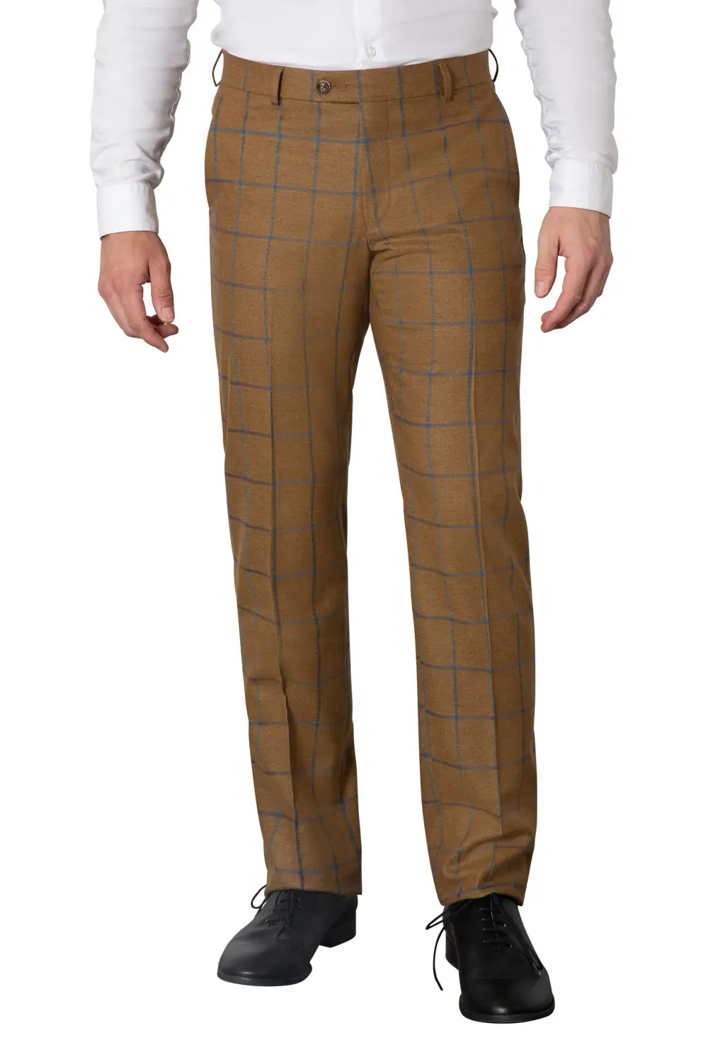 Everyday Flat Front Regular Rise Traditional Fit Trousers