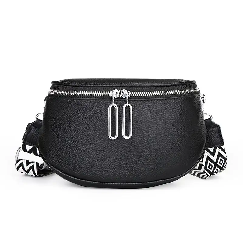Leather Crossbody Chest Bag