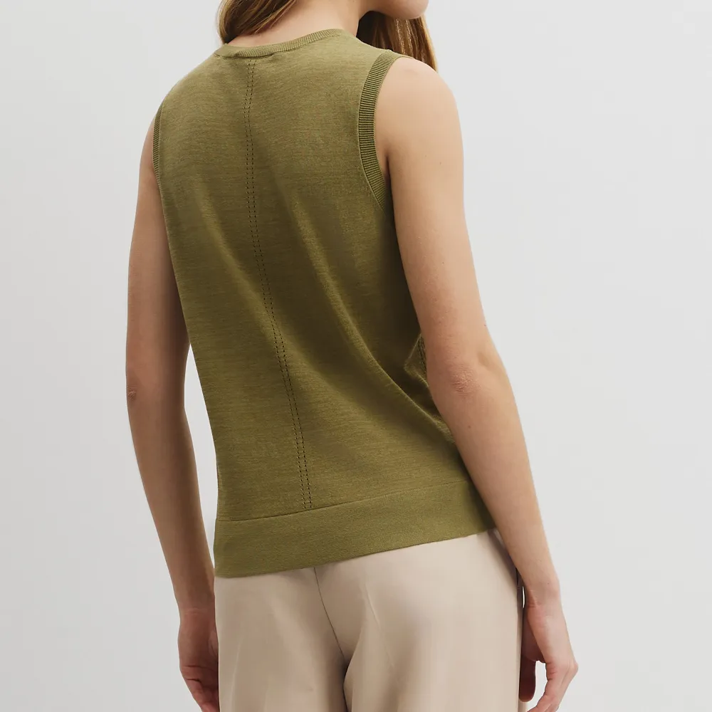 Women's Modern Pointelle Tank Top