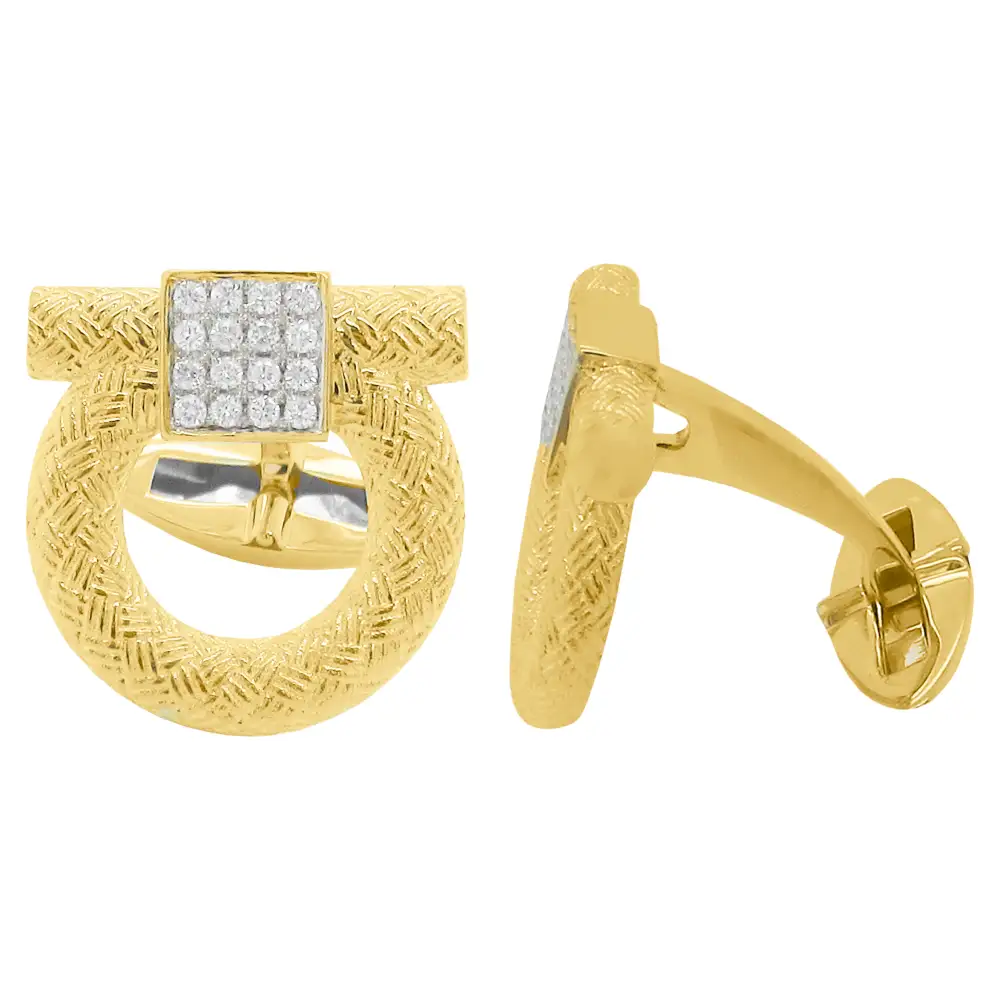 Heritage Classic Diamond Cufflinks