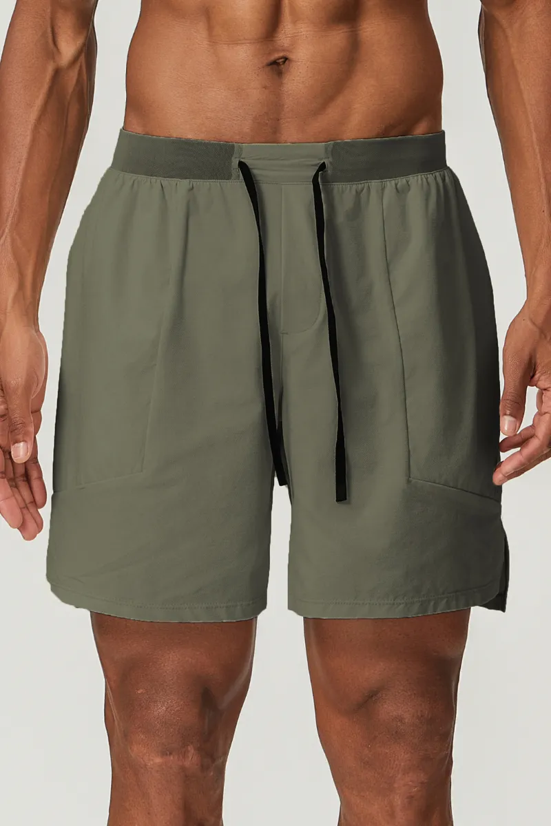 Quick Dry Drawstring Lightweight Athletic Shorts