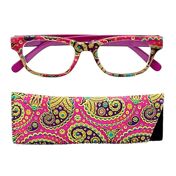 Full-Lens Case-Included Reading Glasses