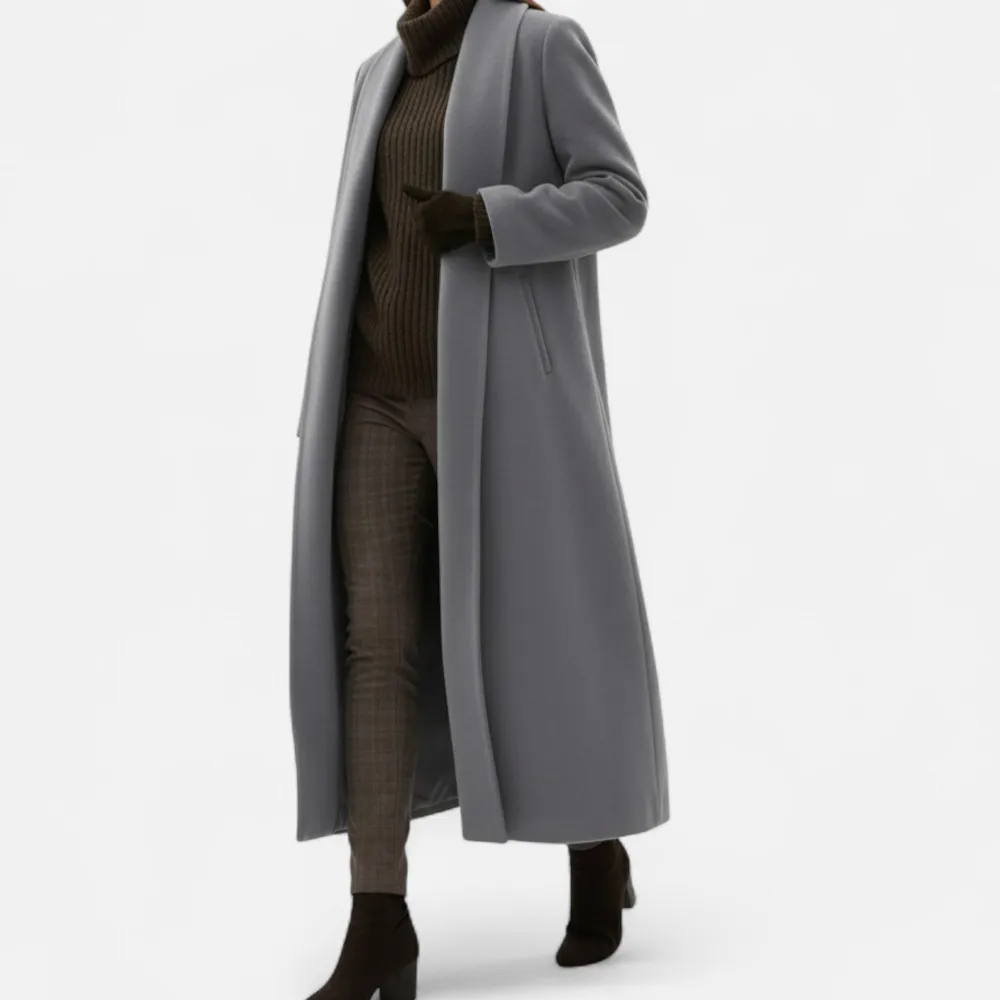 Classic Lapel Collar Trench Coat