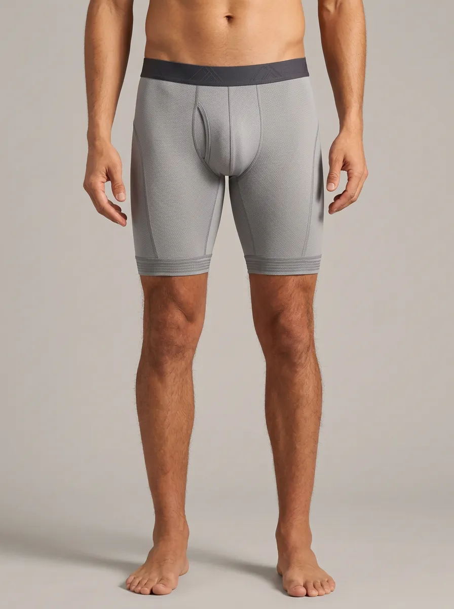 Men's Grey Boxer Briefs