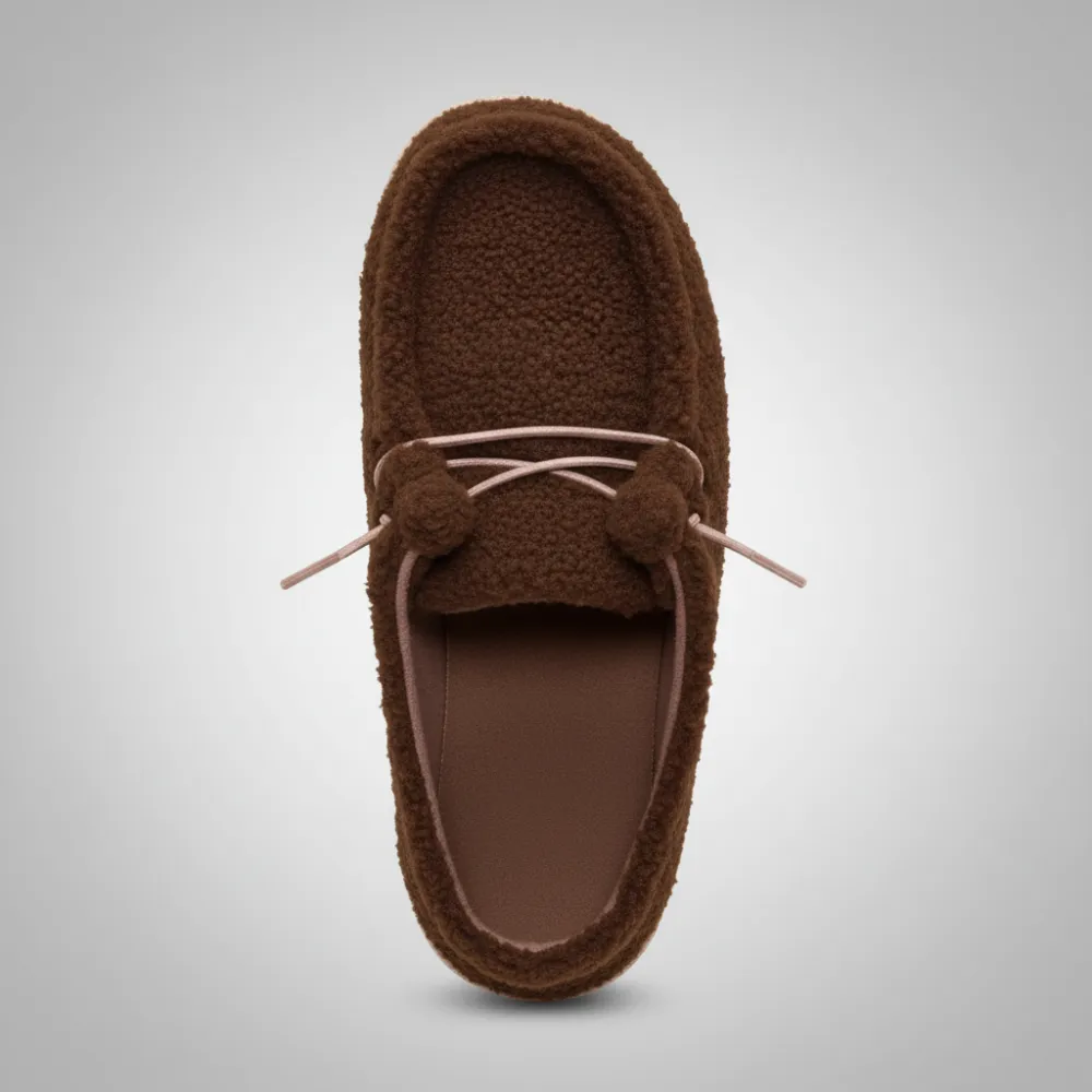Warm Sherpa Casual Comfortable Shoes
