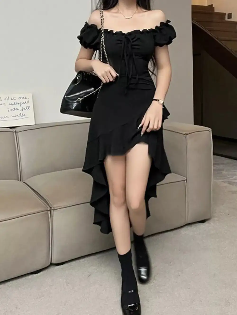 Ruffle Dress Casual