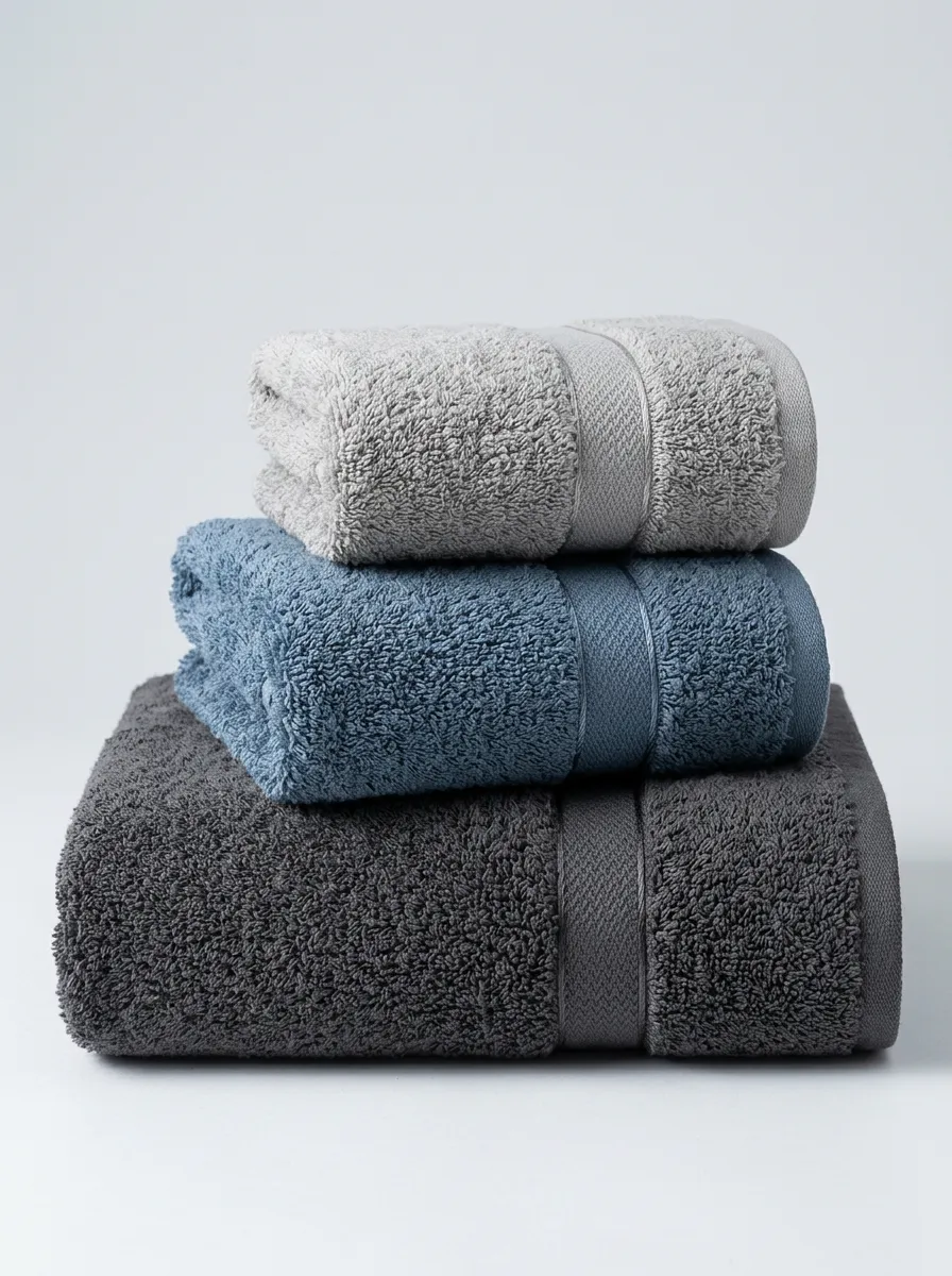 Cotton Spa Style Bath Towel Trio