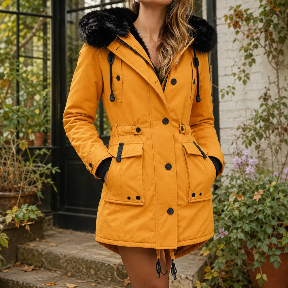 Hooded Longline Overcoat