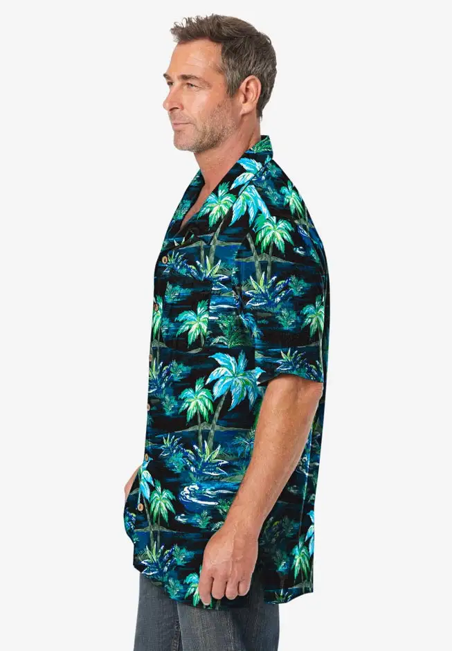 Printed Camp Shirt