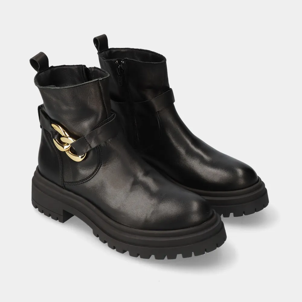 Leather Ankle Boots