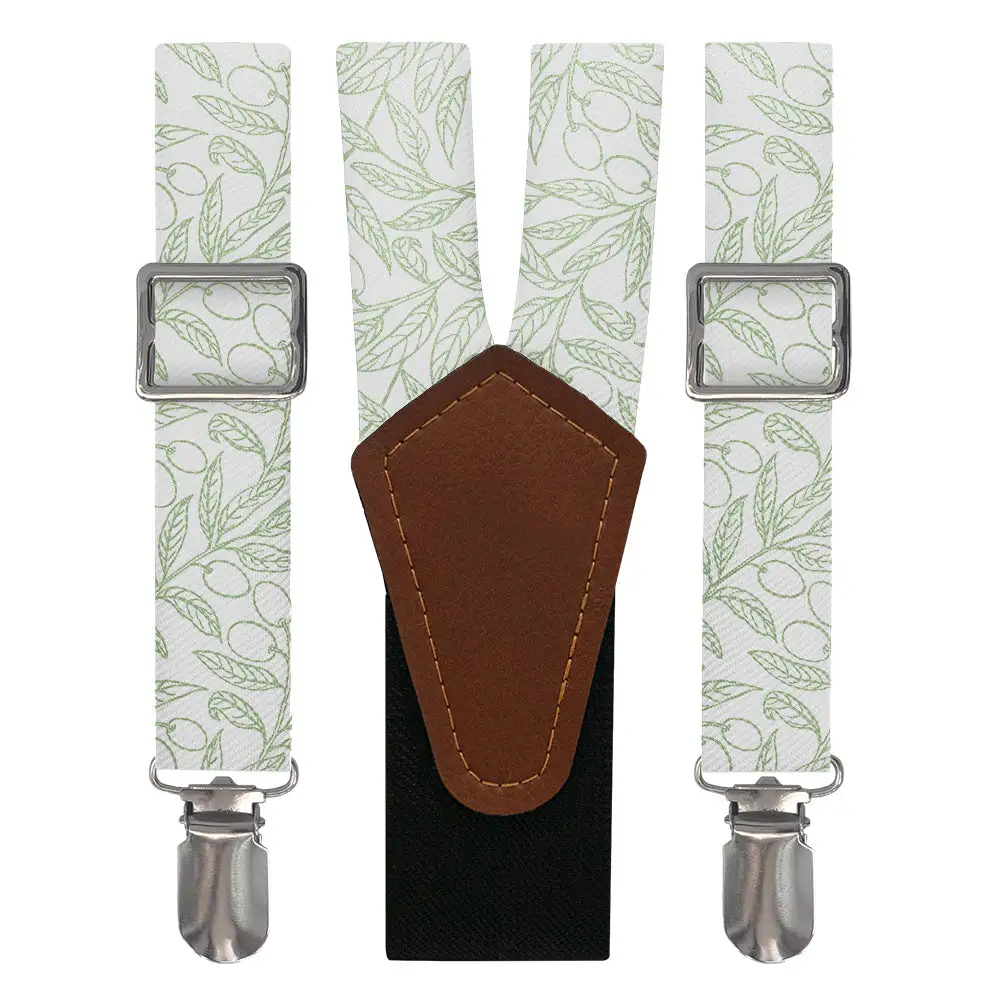 Olive Branch Theme Suspenders