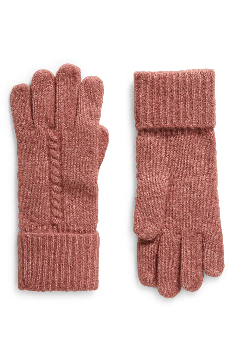 Cable Knit Gloves