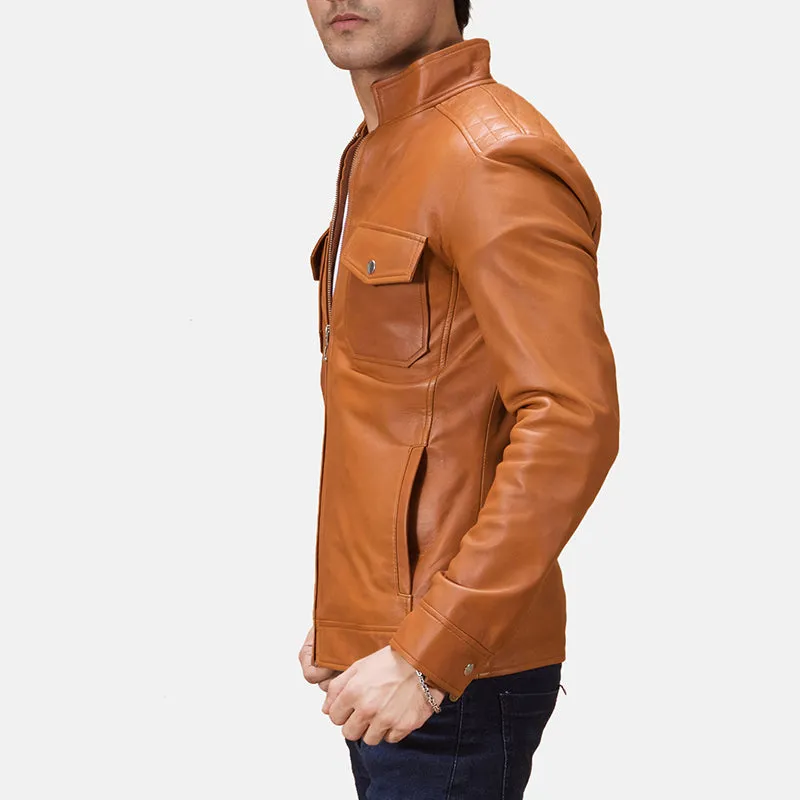 Men's Everyday Biker Leather Jacket