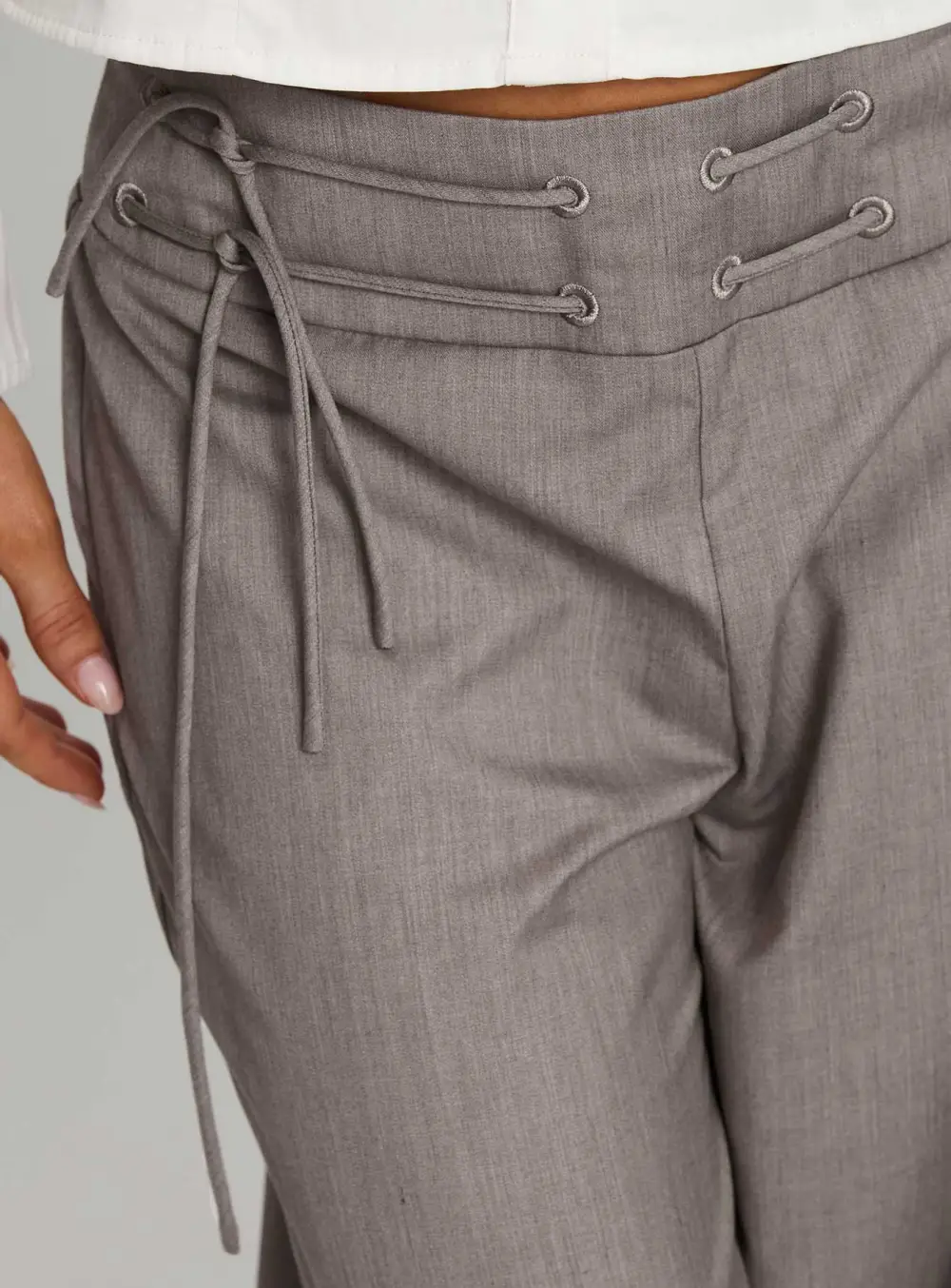 Drape Just Wide Leg Pants
