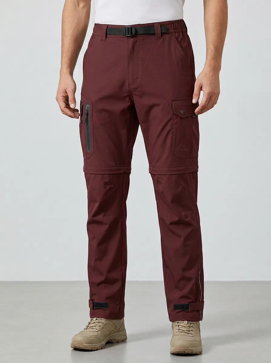 Men's Outback Tactical Multi-Pocket Waterproof Zip-Off Tactical Cargo Pants