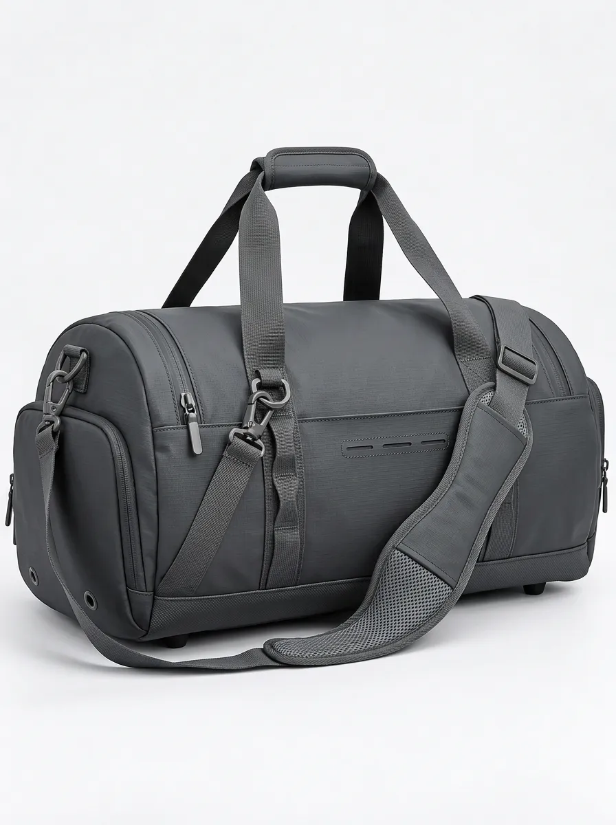 Men's Everyday Grey Travel Ready Gym Carrying Bag