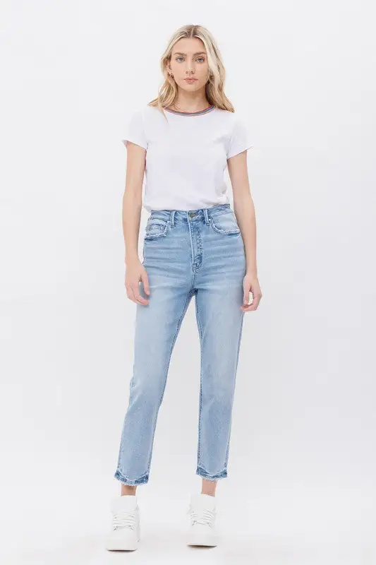 High Rise Mom Jeans