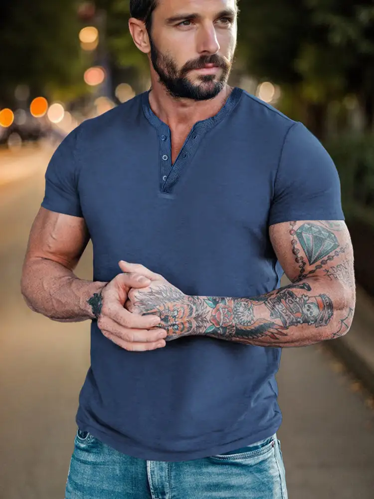 Smooth Stretch Knit T-Shirt