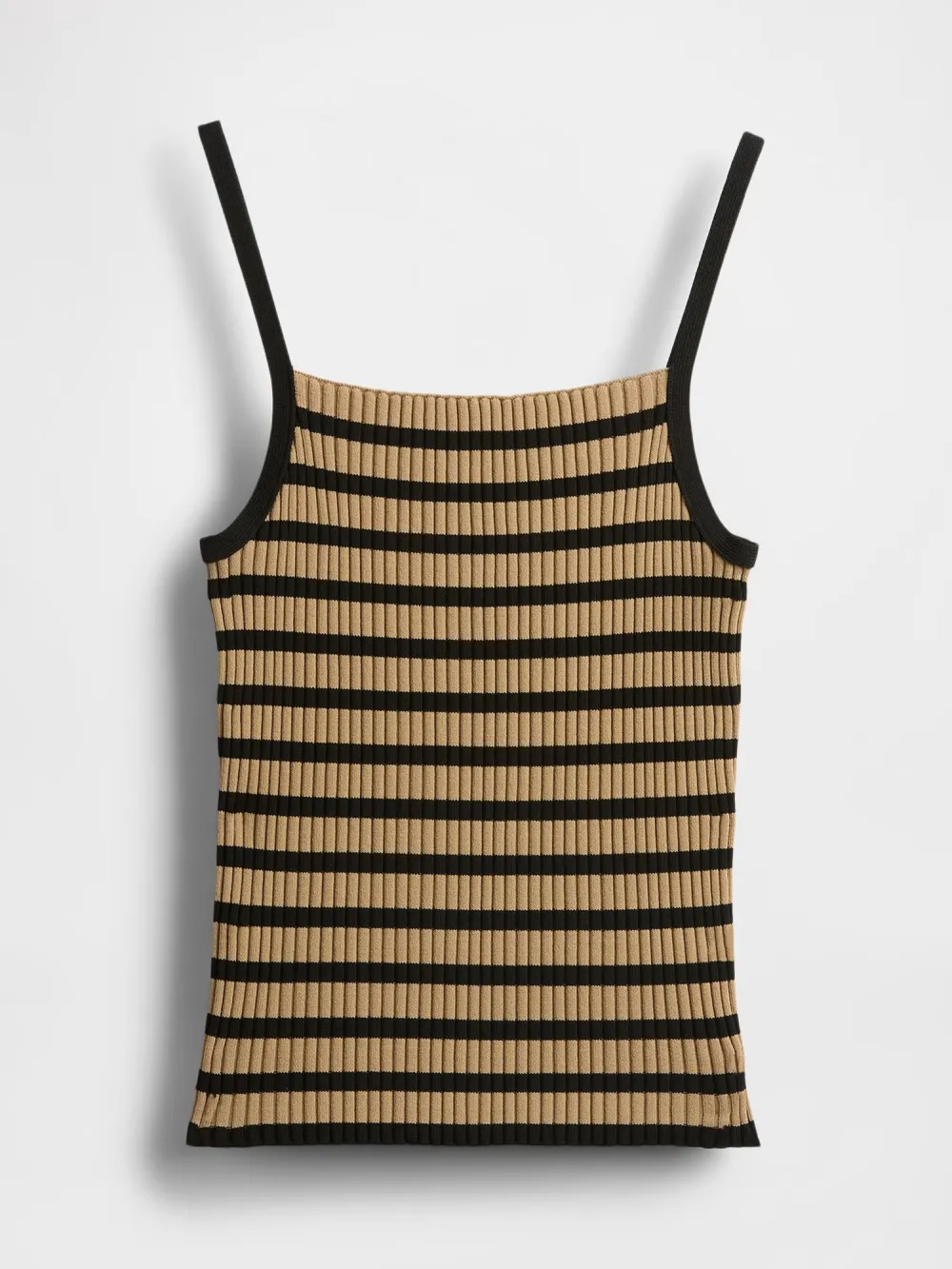Striped Contrasting Camisole Vest