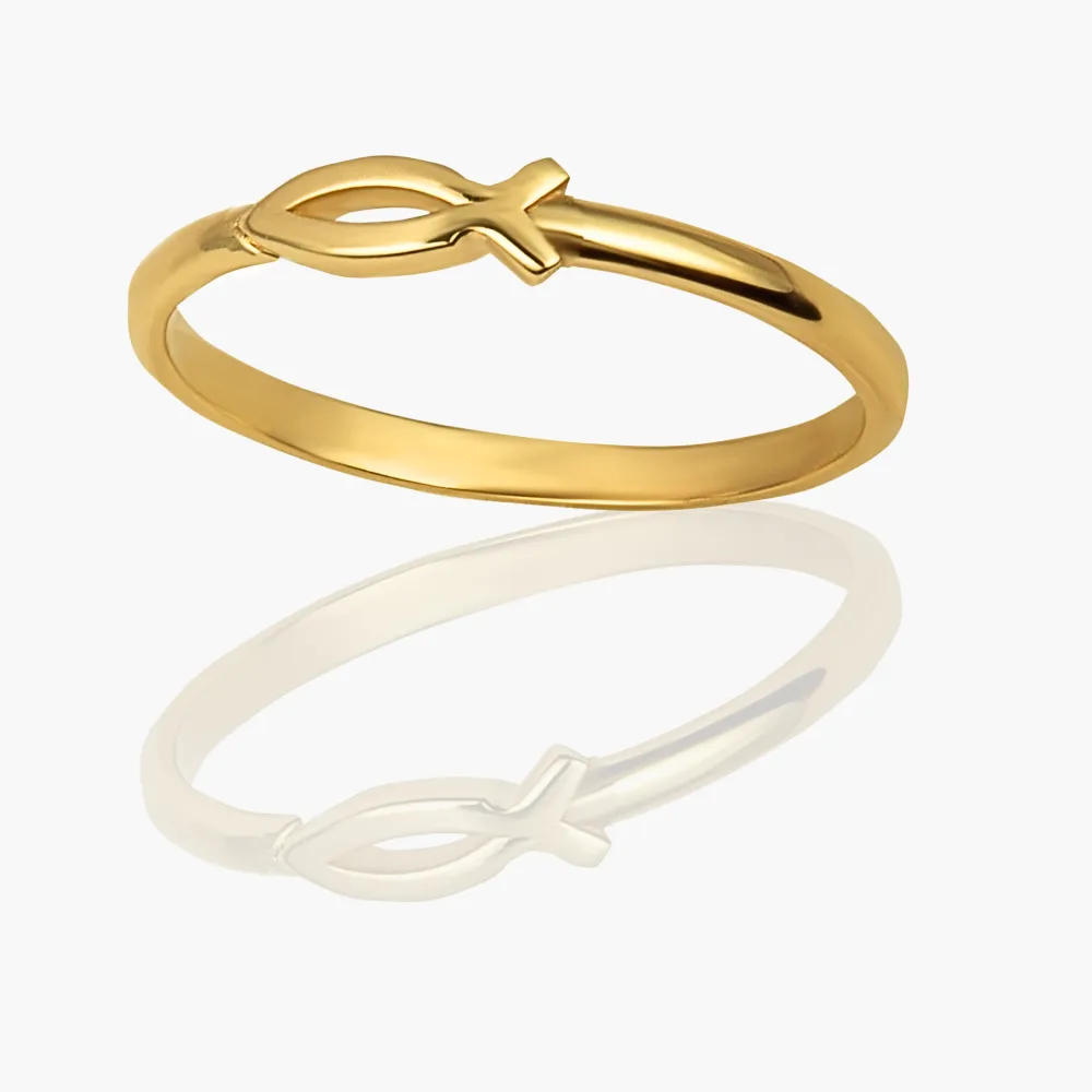 Dainty Ichthys Statement Ring