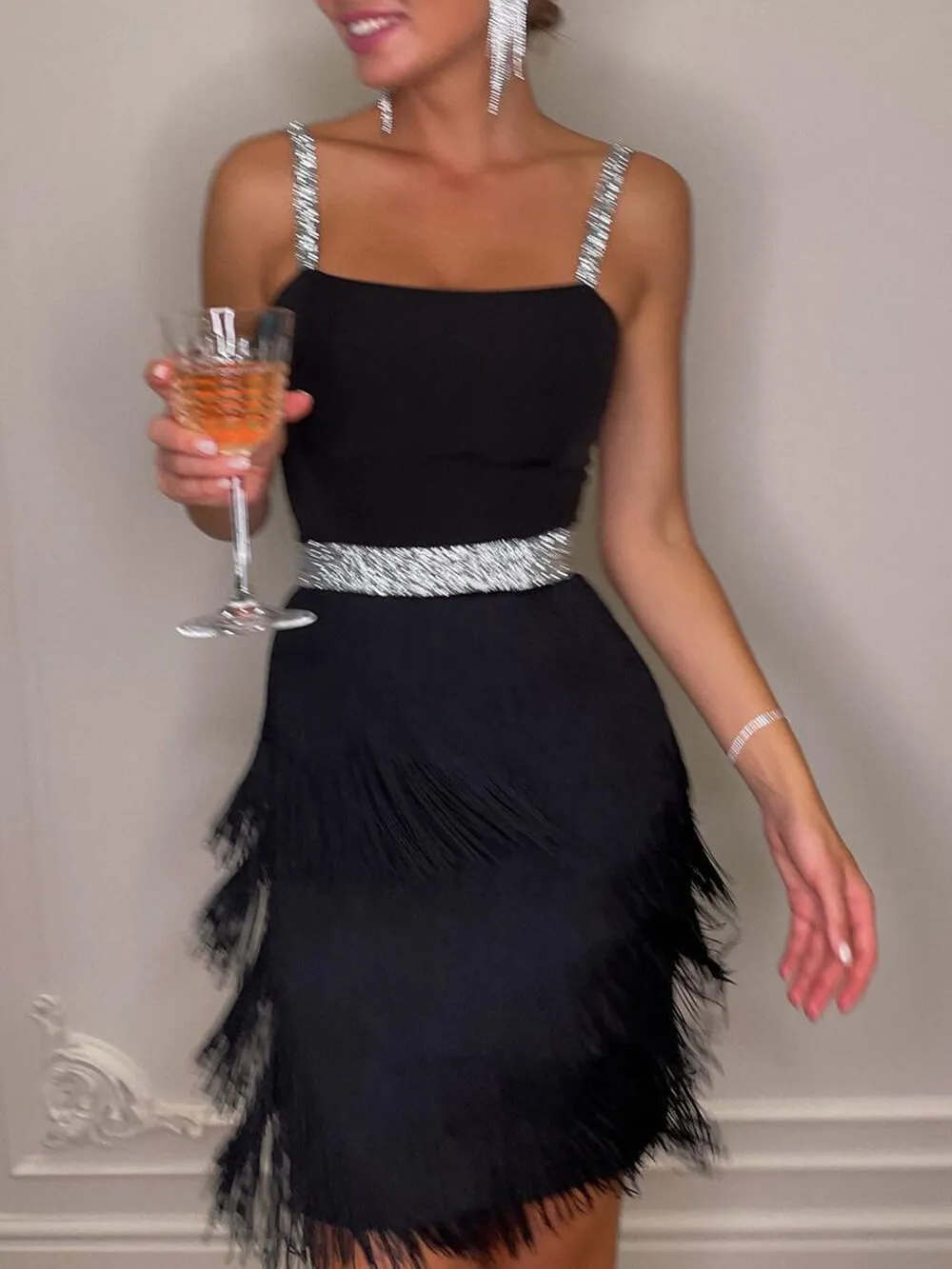 Date and Dinner Socialite Style Mini Dress