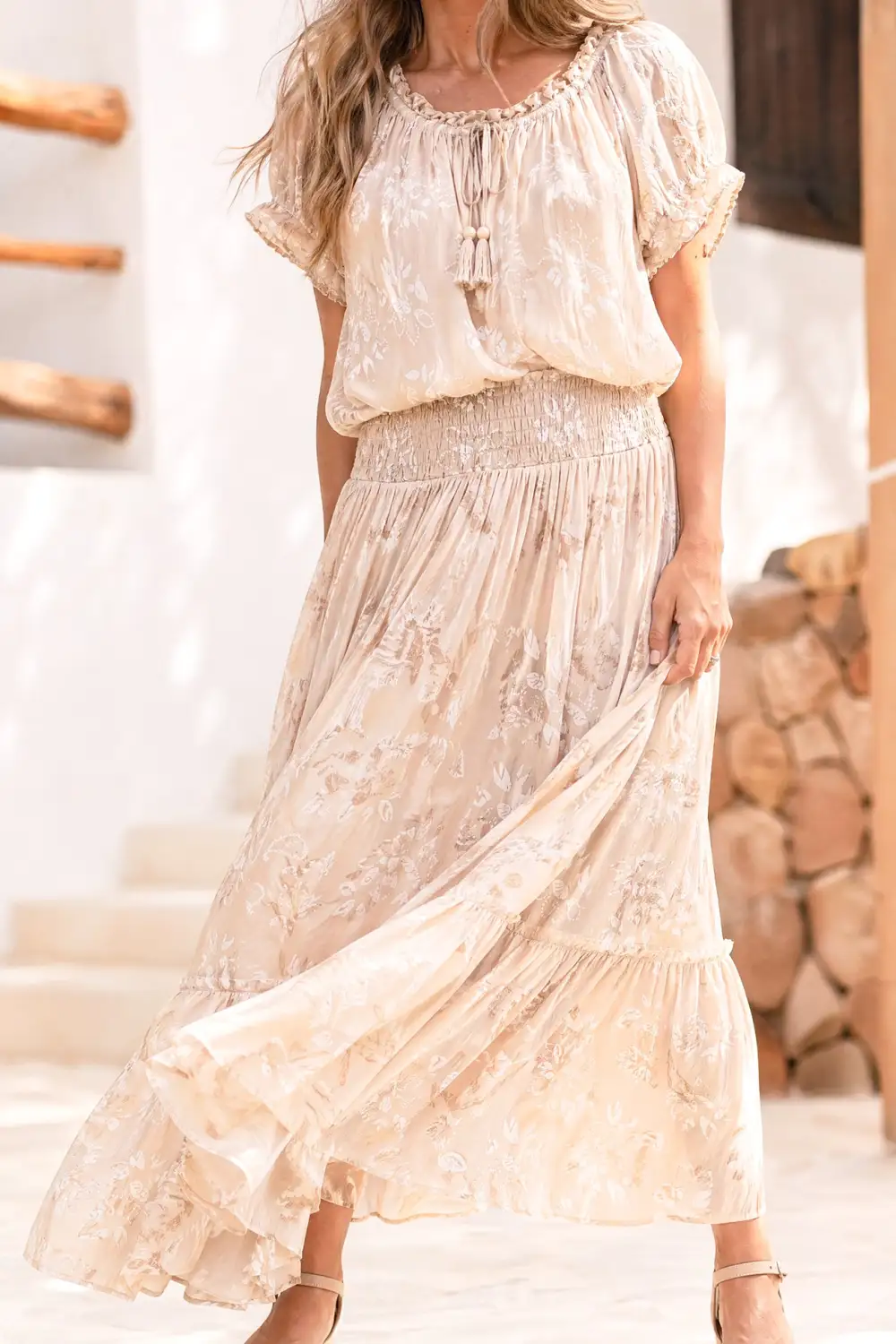 Compact Leisure Everyday Casual Floral Skirt