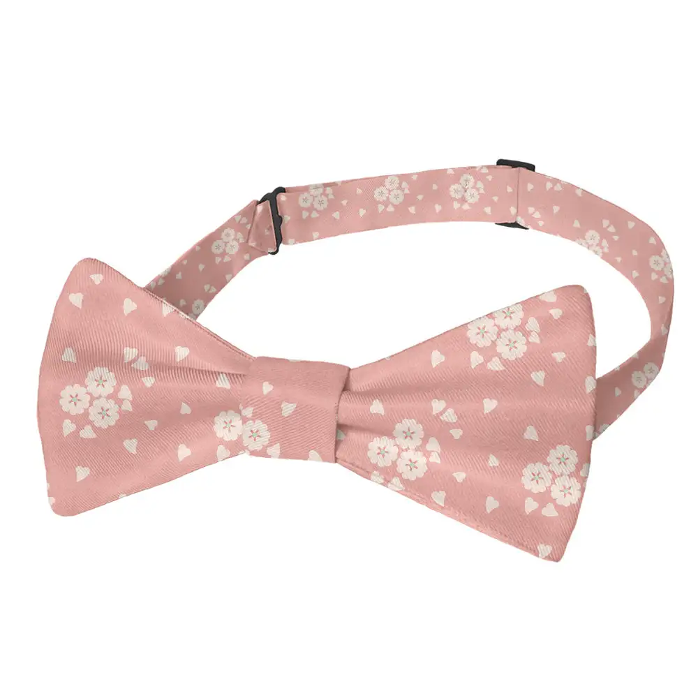 Cherry Blossom Pattern Bow Tie