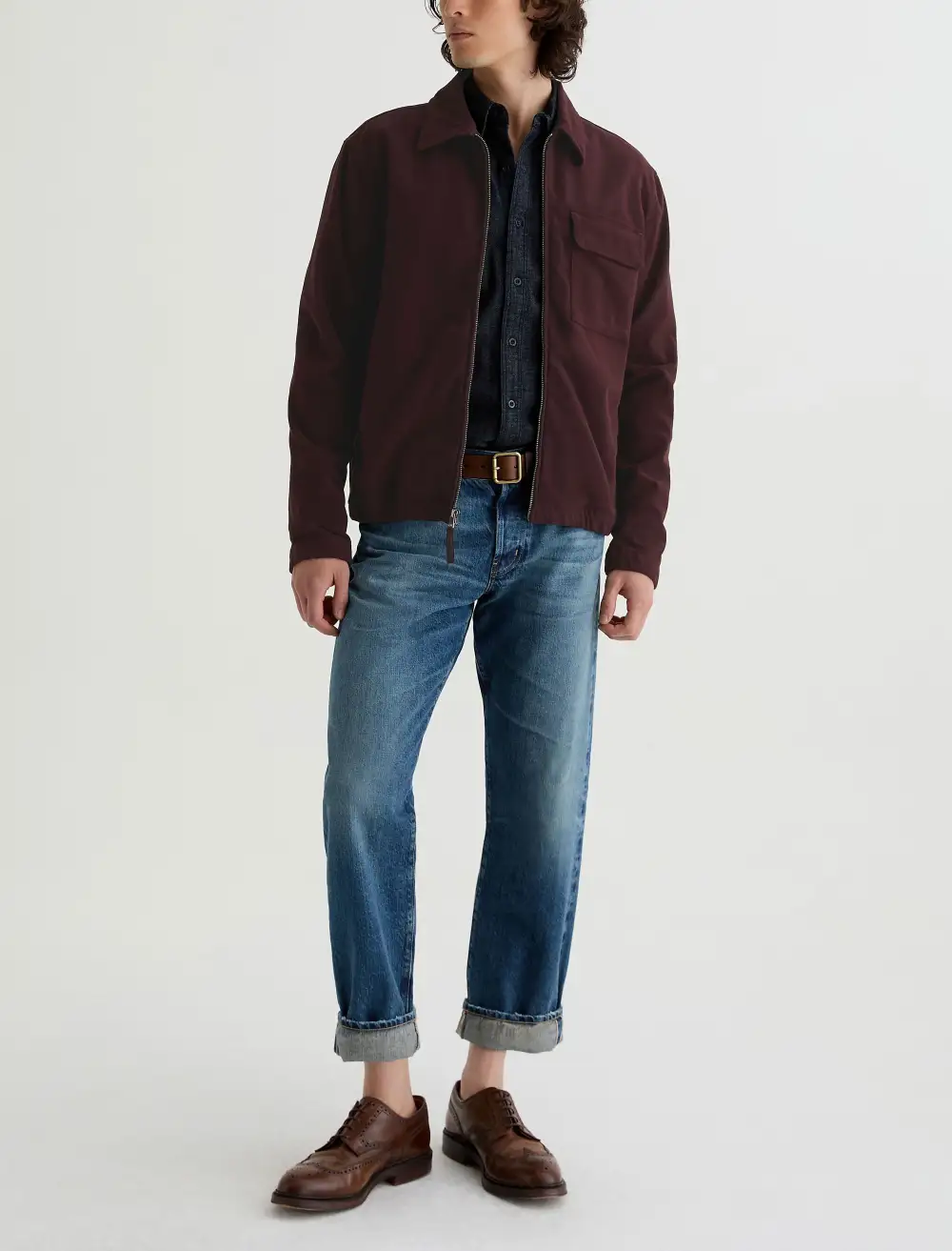 Men's Boxy Chest Pocket Chore Jacket