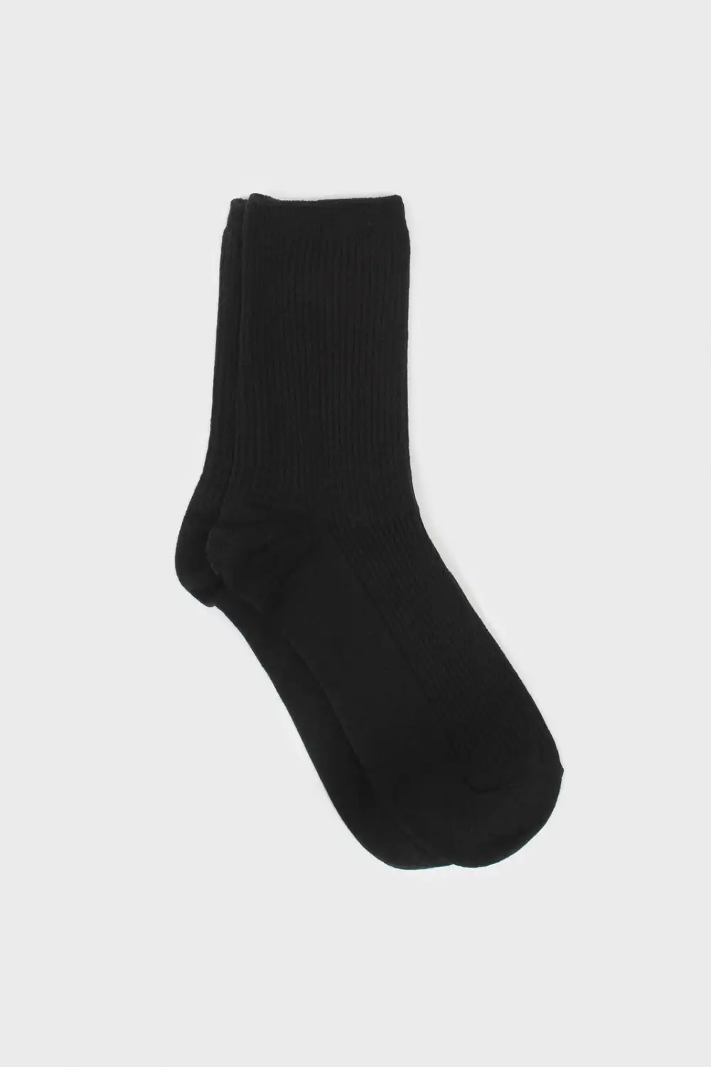 Polished Classic Ribbed Socks