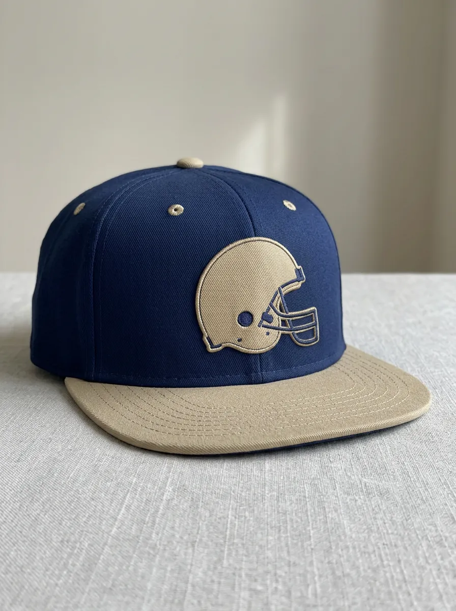 Men's Tailgate American Football Fan Helmet Embroidered Snapback Cap