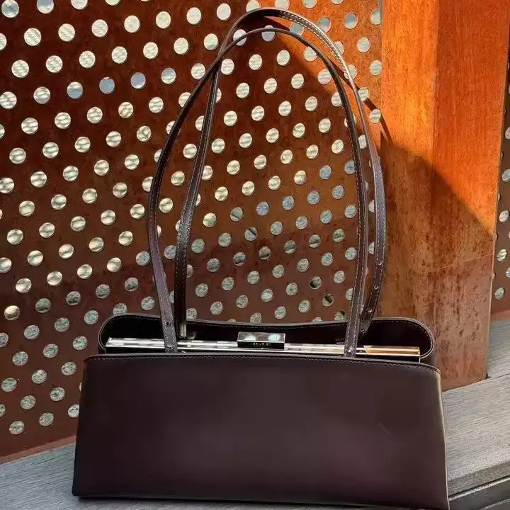Textured Structured Saddle Bag