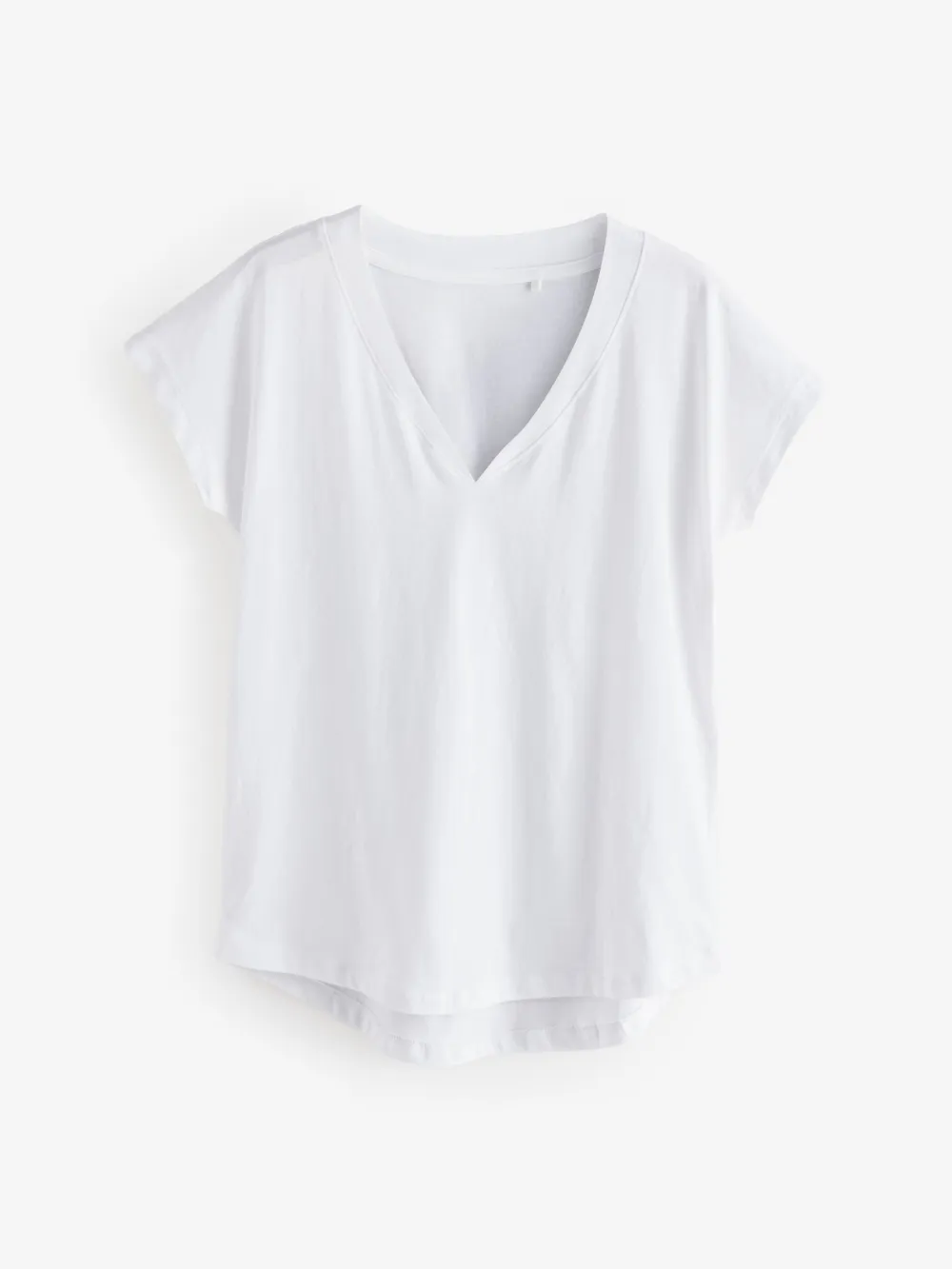 V-Neck Tops Pack Of 5 Cotton T-Shirts
