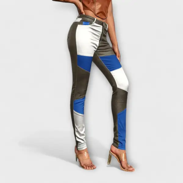 Color Block Everyday Trousers