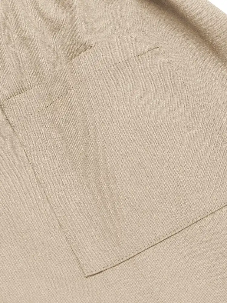 Pull On Linen Shorts