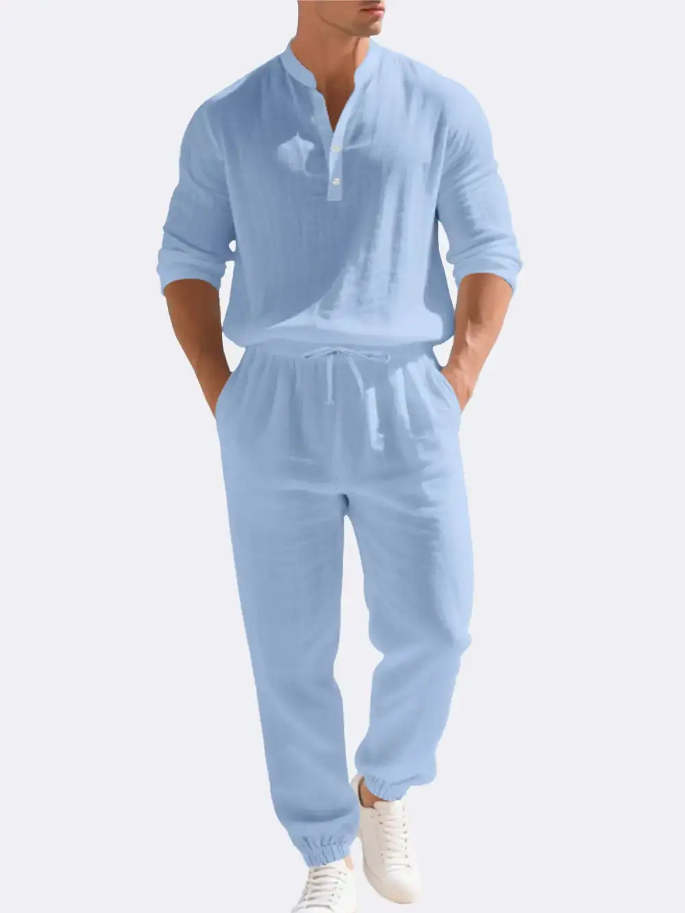 Linen Long Sleeve Set