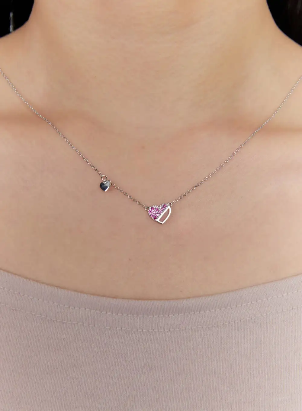 Chain Crystal Necklace