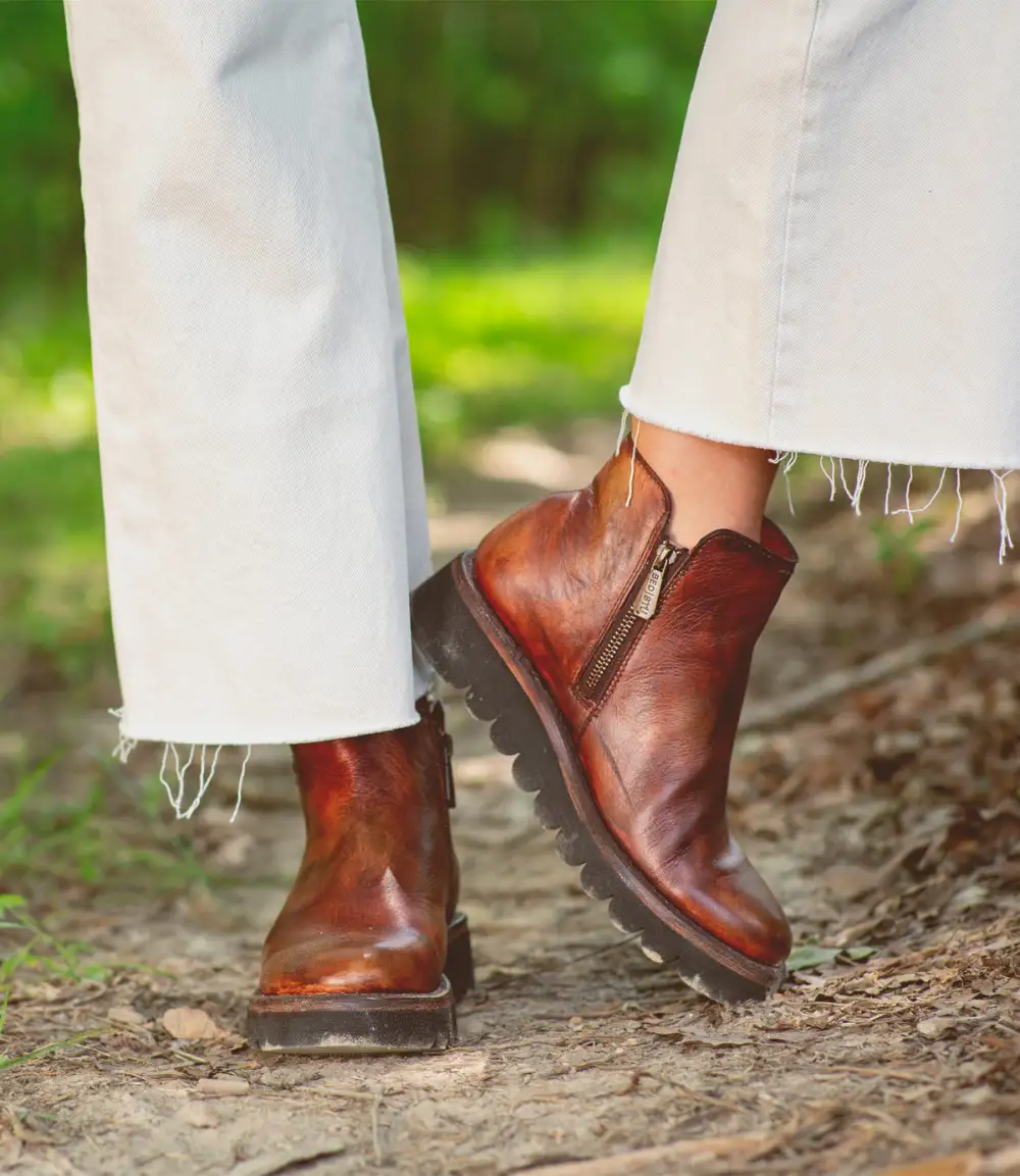 Platform Lightweight Ankle Boots