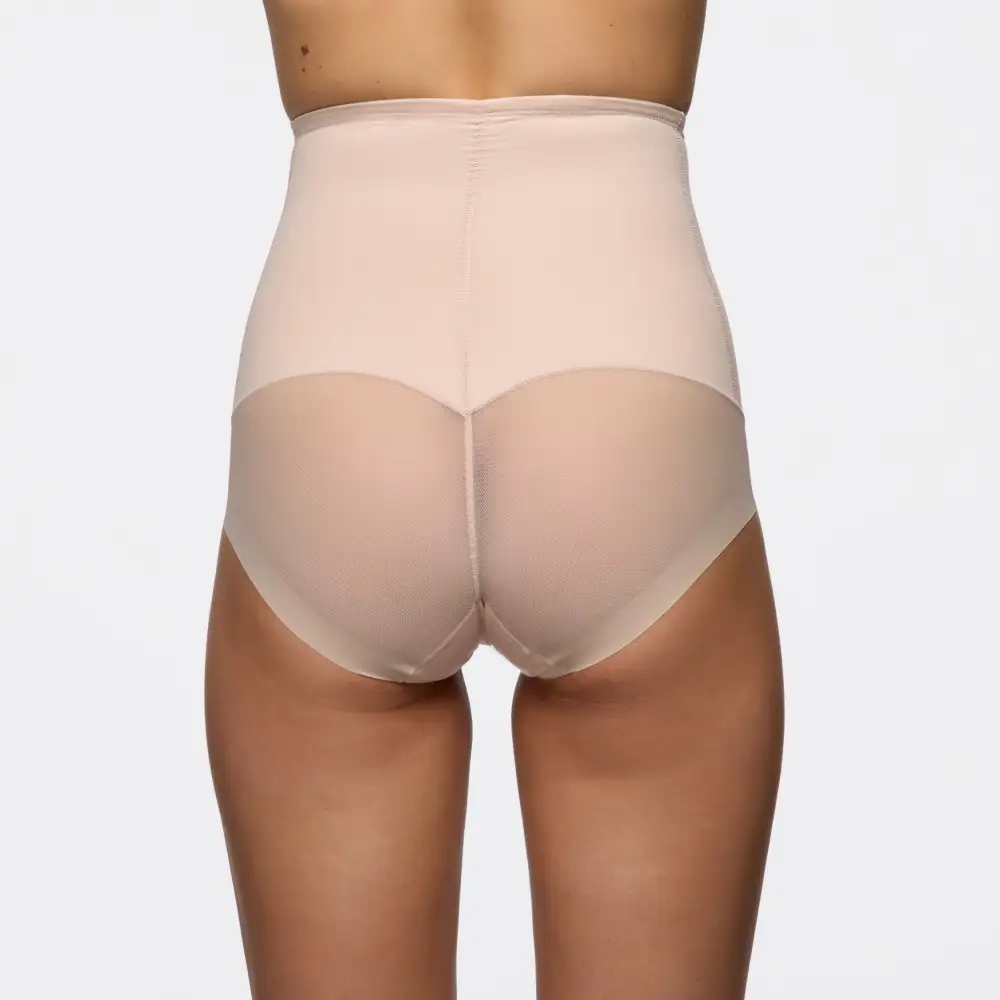 Women's Cotton Gusset Mesh Cotton Breathable Supportive Fit Shaping Panty