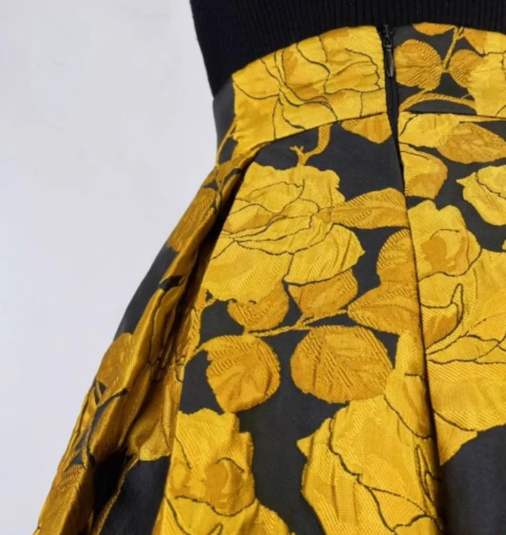 Flexible Garden Everyday Casual Skirt
