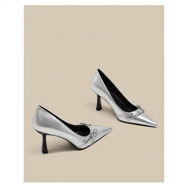 Pointed Toe Stiletto Pumps