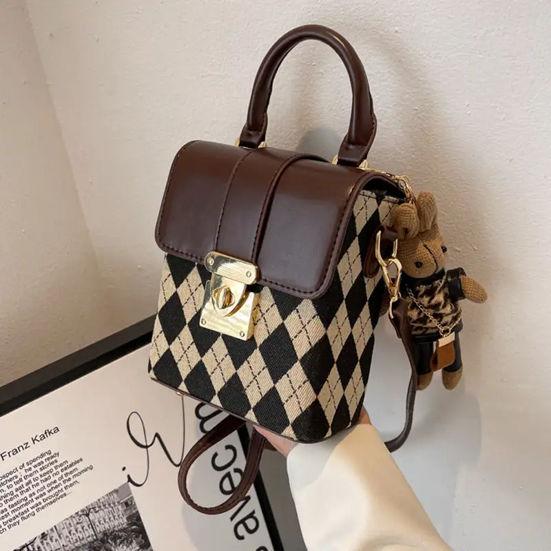 Square Structured Handbag