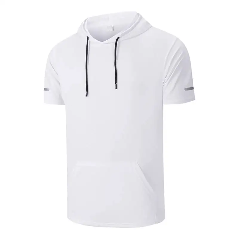 Quick-Dry Hooded Performance T-Shir