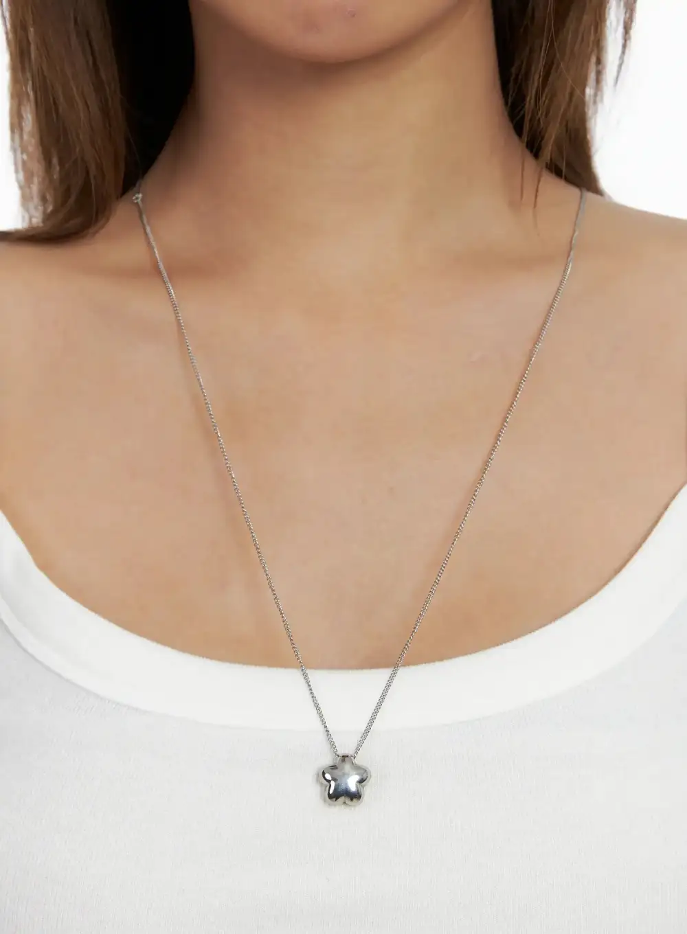 Flower Charm Necklace
