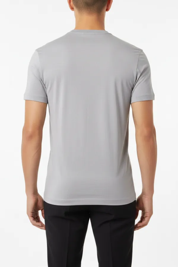 Round Neck Crew Neck Cotton T-Shirt