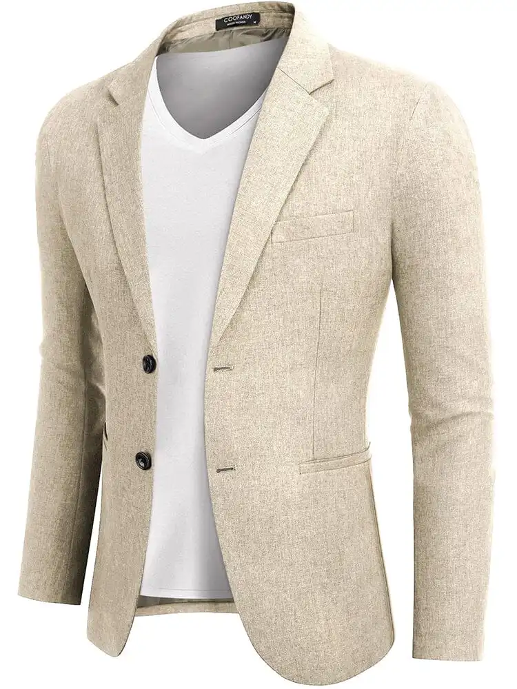 Classic Two Button Suit Jacket