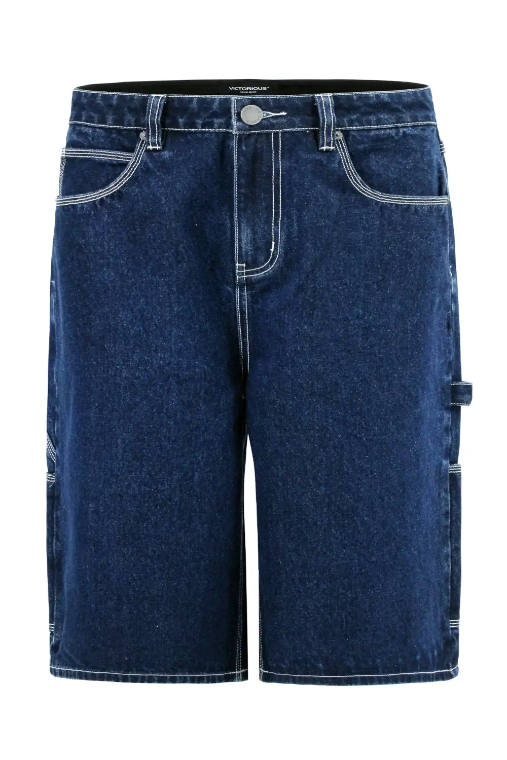 Men's Baggy-Fit Baggy Fit Carpenter Denim Shorts