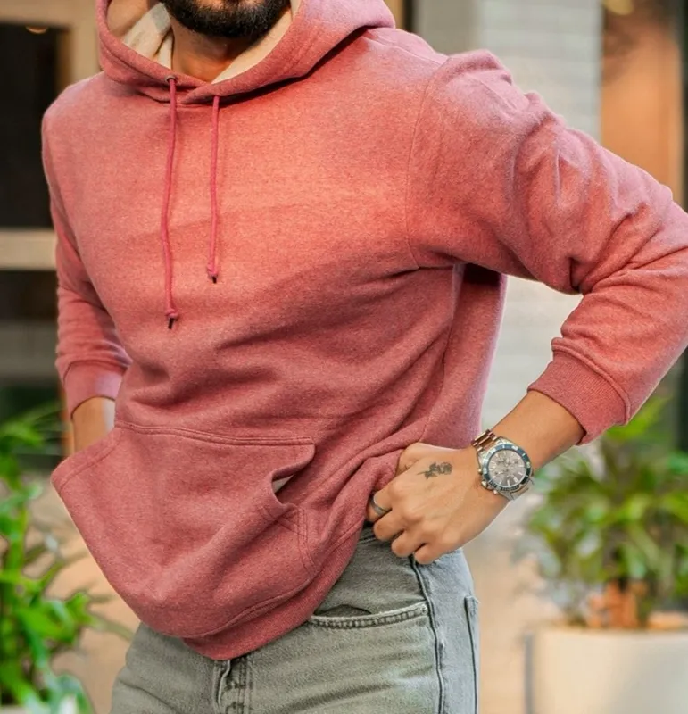 Pink Fleece Hoodie