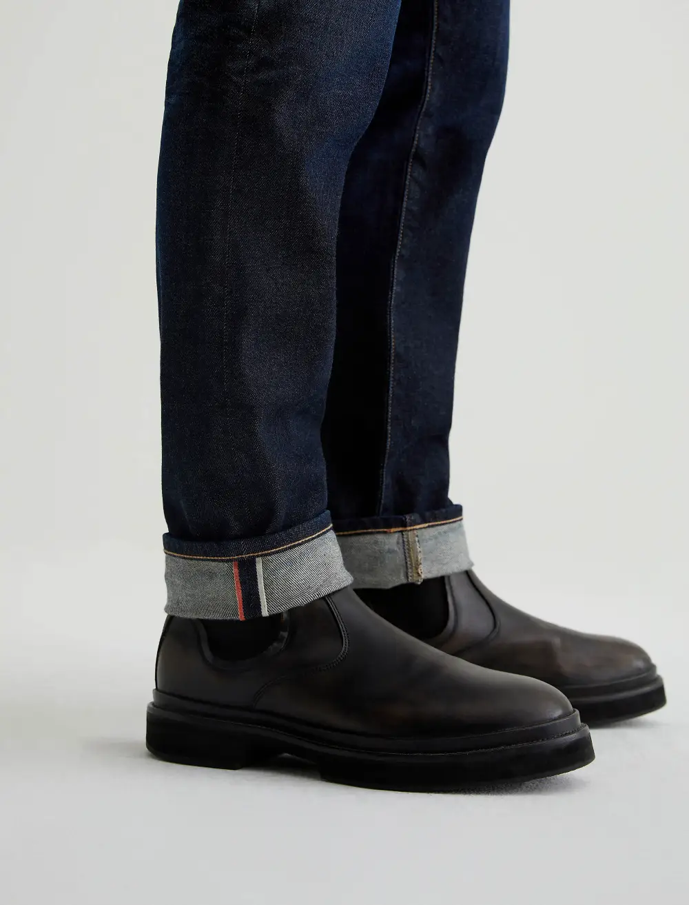 Men's Tailored Slim Selvedge Twill Jeans