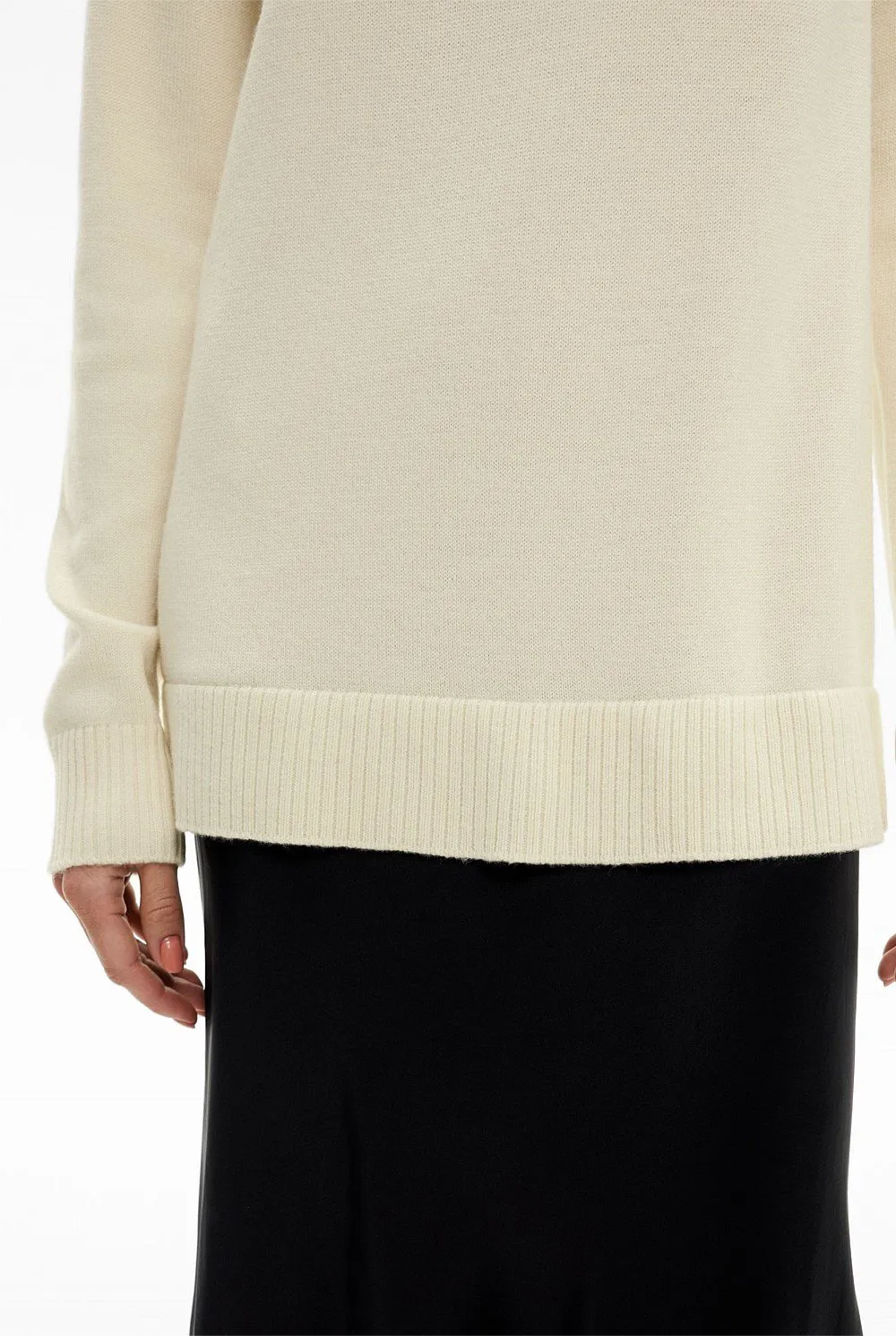Mixed Fiber Knit Textured Dress